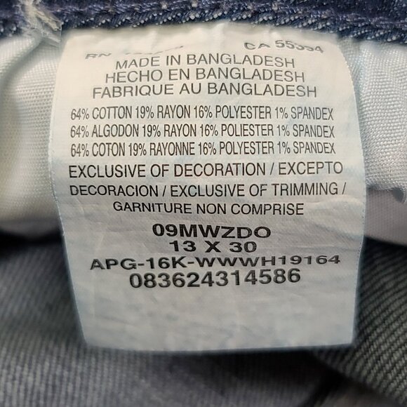 Wrangler Bootcut Jeans Women 34x29 Medium Wash Blue Denim Medium Rise - Picture 4 of 12